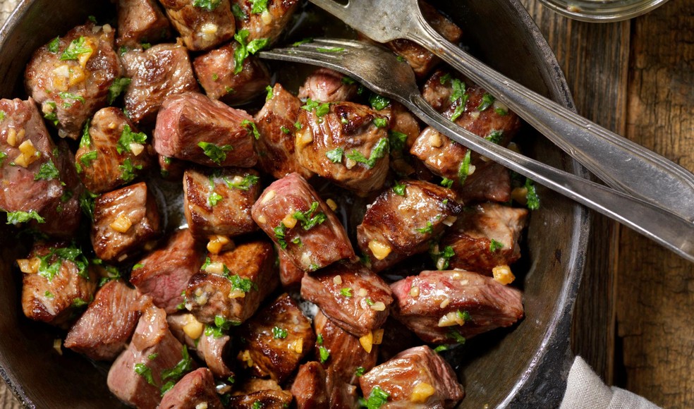 Garlic Butter Steak Bites